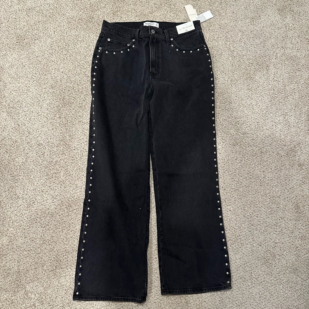 Abercrombie & Fitch 90’s relaxed high rise jeans in size 31 regular